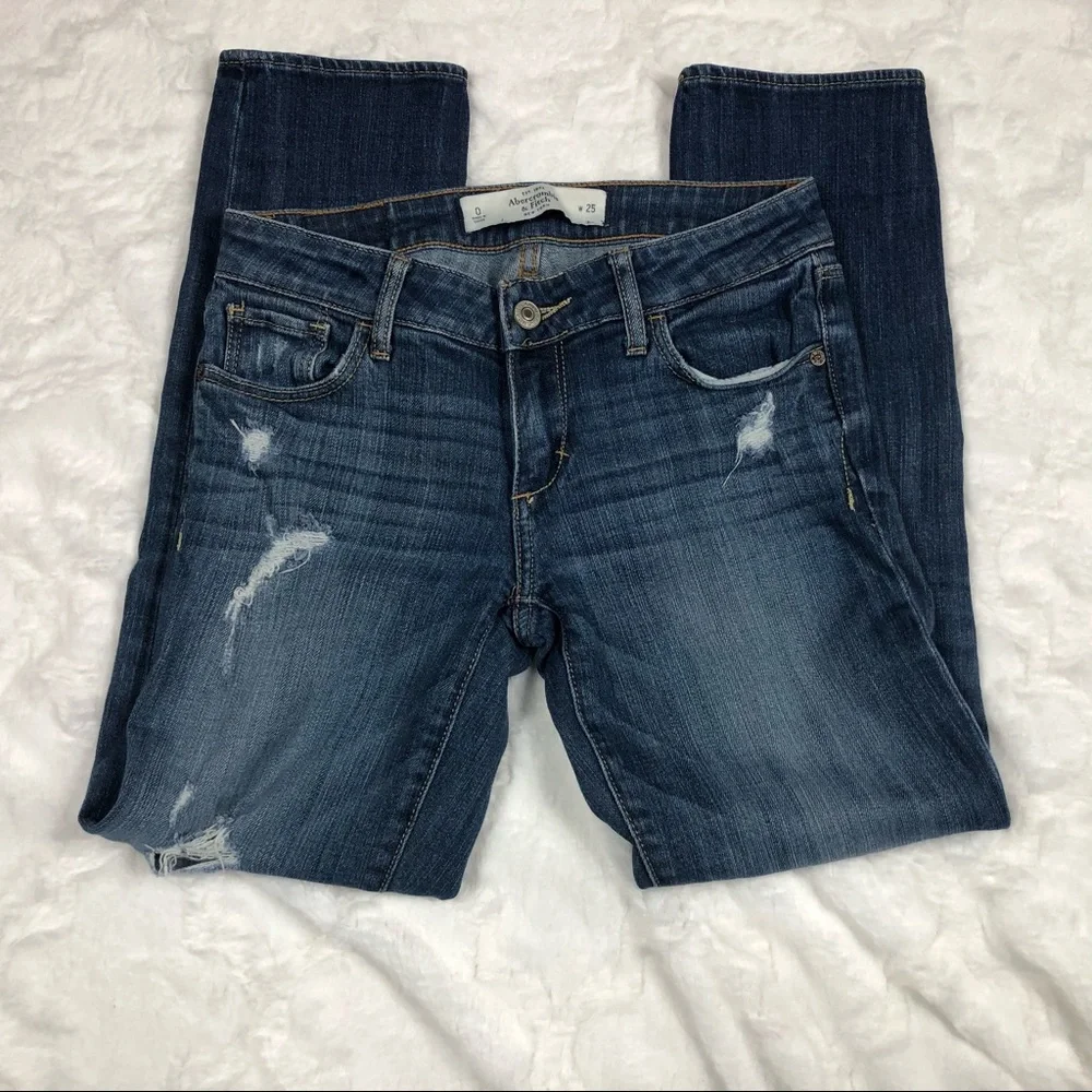 Abercrombie & Fitch Blue Jeans waist 25 - Picture 6 of 16
